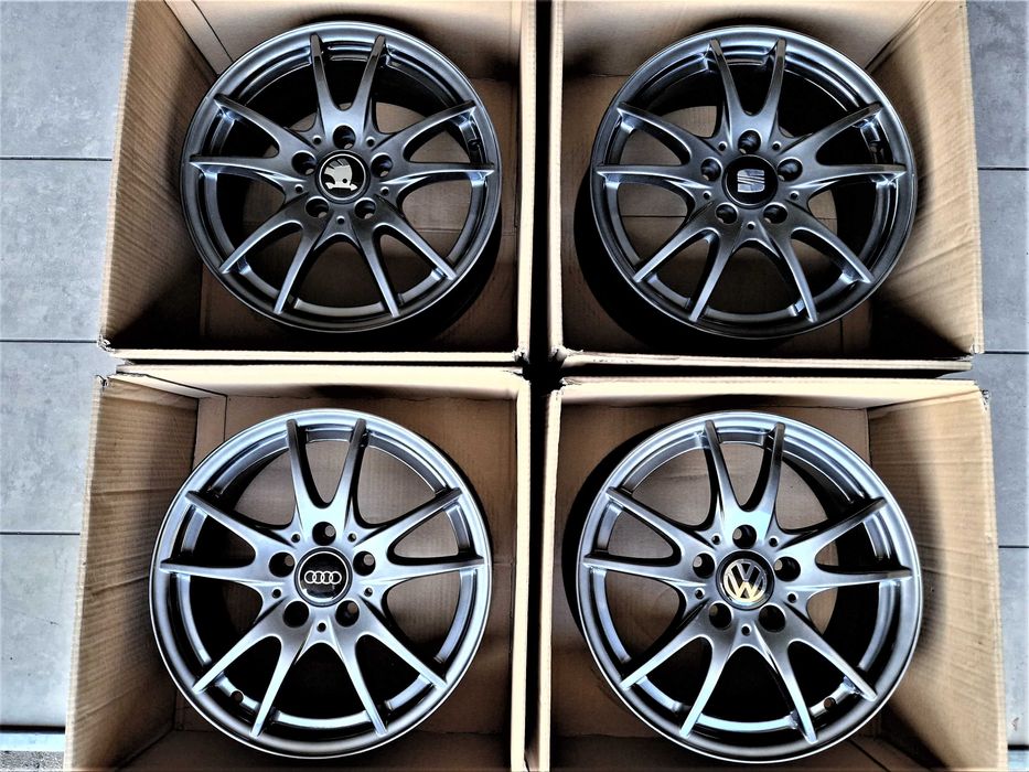 Alufelgi 16 5x112 VW Audi Seat Skoda Mercedes Oryginalne ! 303#