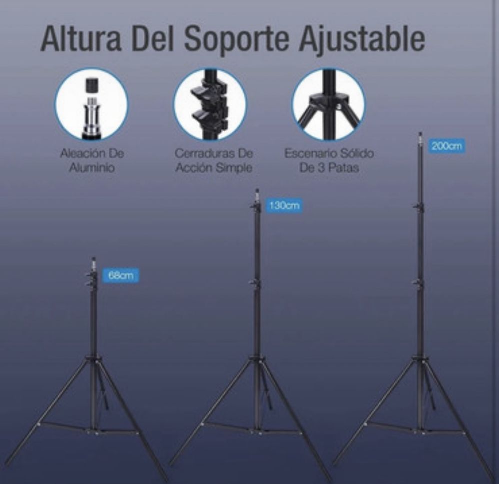 SoftBox Kit Iluminação 50x70