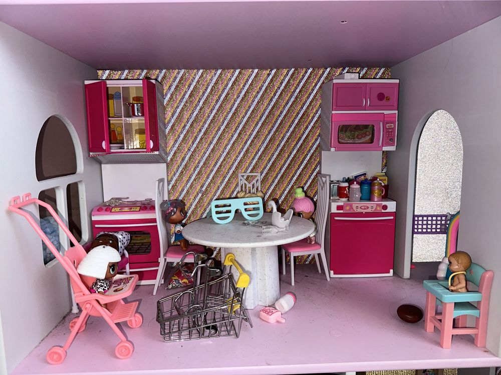 Ляльковий будиночок кукольный домик