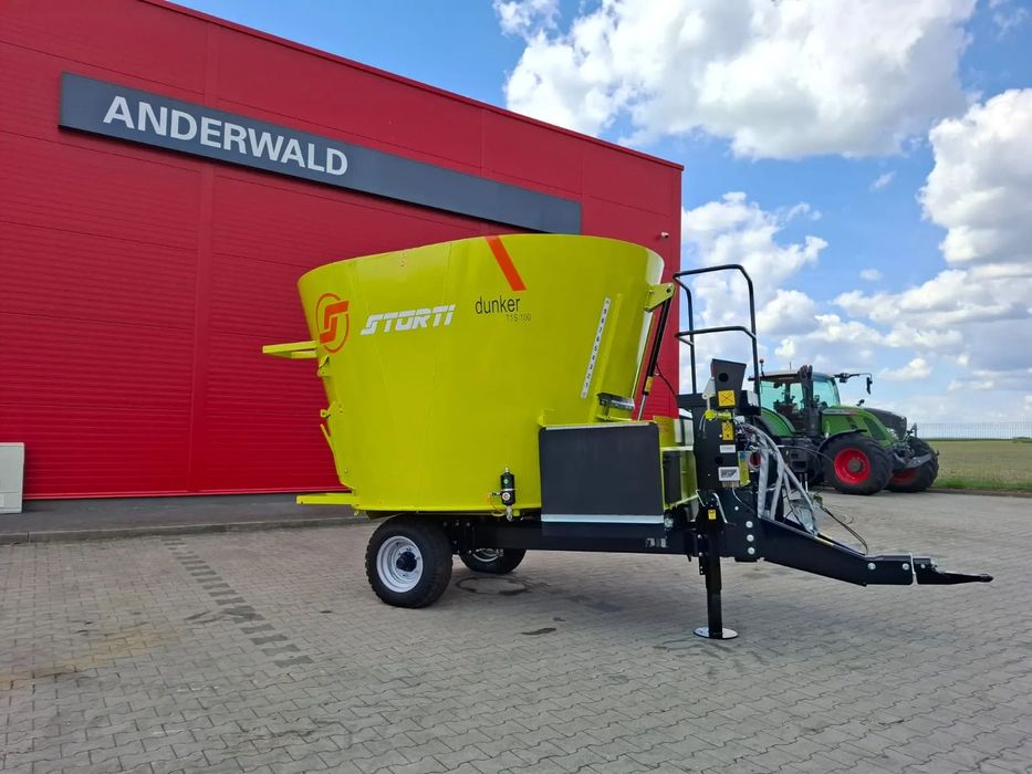Storti T1 100  Nowy Wóz paszowy Storti Dunker T1S 100
