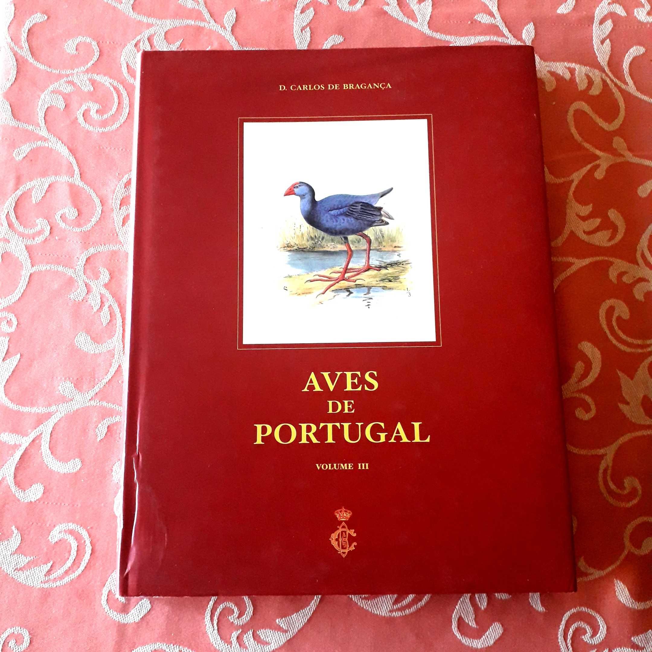 Aves de Portugal Vol. 1, 2 e 3 - D. Carlos Bragança (IN e Aquário VG)