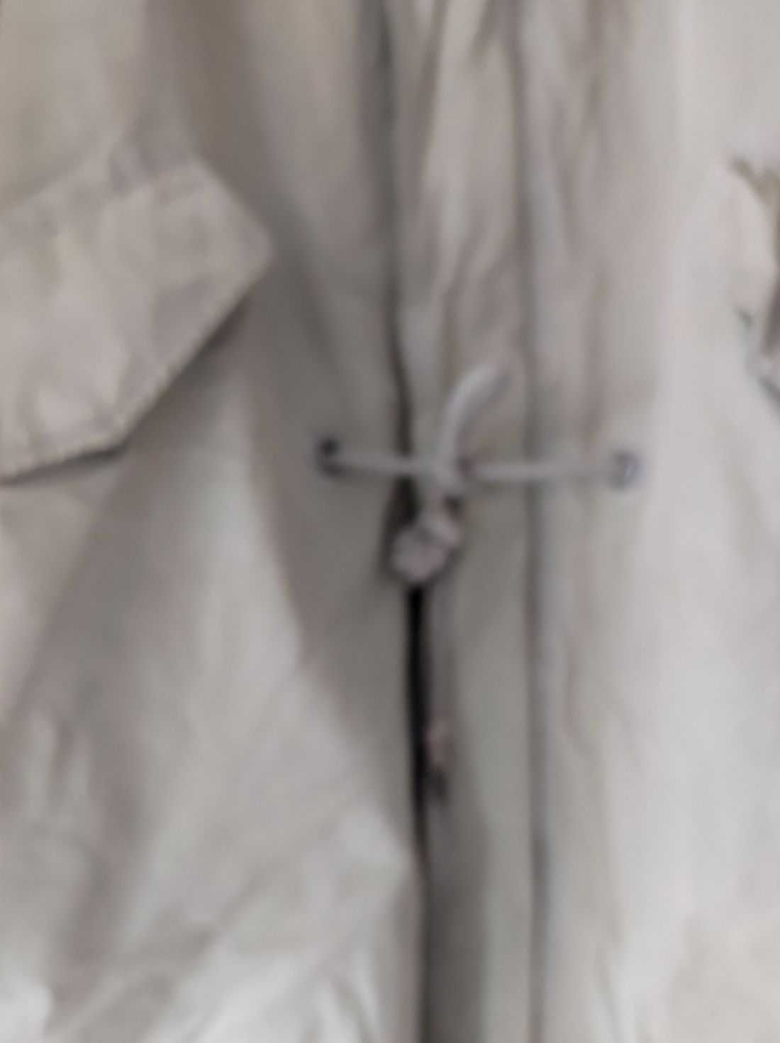 płaszcz parka kurtka norweska z kapturem militarna wojskowa army khaki