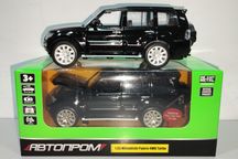 Mitsubishi Pajero 4WD Turbo модель 1:33 ТМ Автопром Металл звук свет