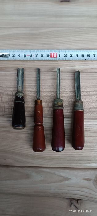 Стамески для резьбы по дереву