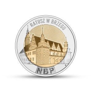 6 monet 5 zł okolicznościowe Ratusz w Brzegu