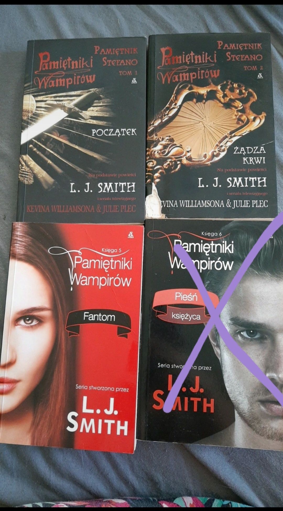 Książki pamietniki wampirów