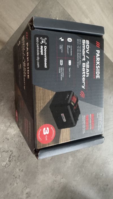 AKUMULATOR SMART, 20 V, 12 AH PARKSIDE nowy zaklejony!