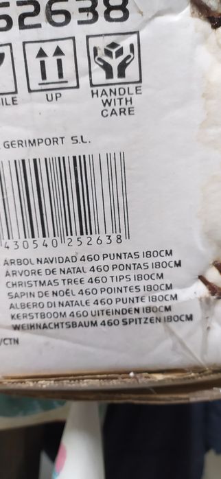 Árvore de natal 1,80