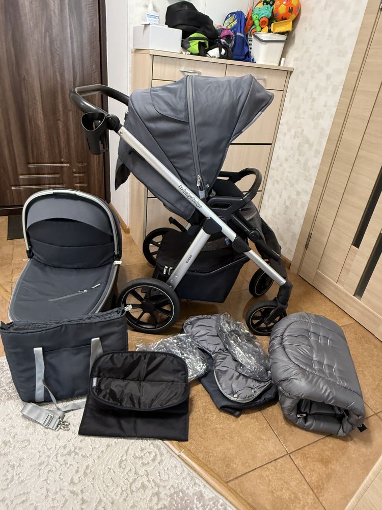 Коляска Baby design bueno 2 в 1 повний комплект 2021 року