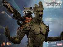 Hot Toys Guardian of the Galaxy Rocket and Groot scale 1/6