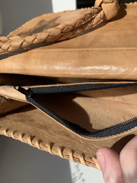 Вінтажна сумка, натуральна шкіра.