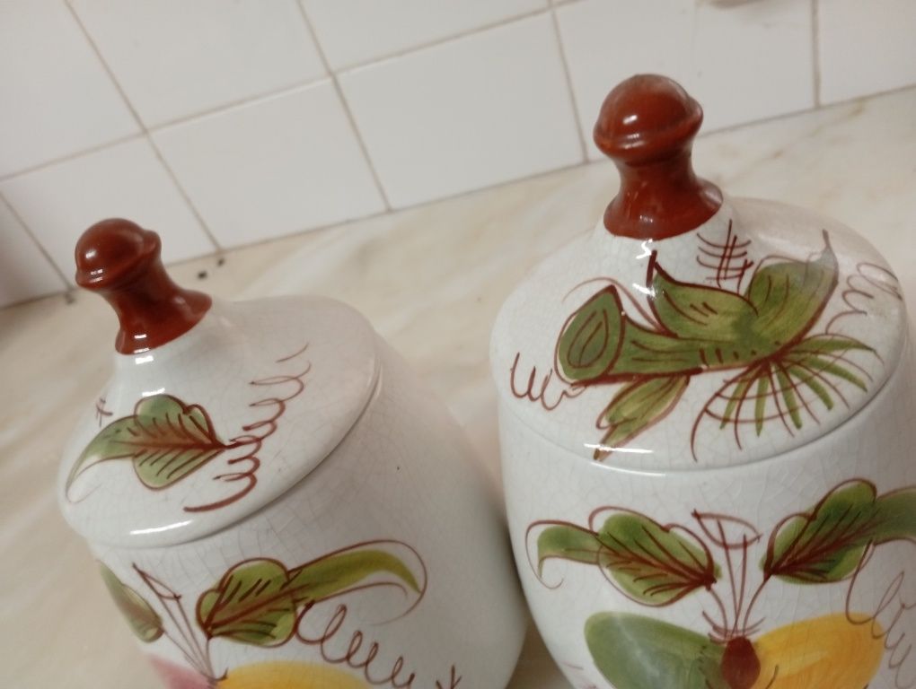 Conjunto Potes Porcelana