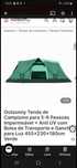 Tenda de campismo para 4 pessoas