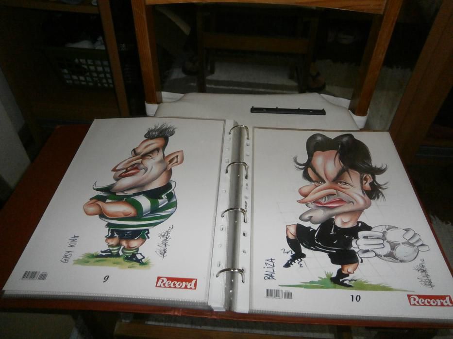 caricaturas de jogadores de futebol epoca 2002