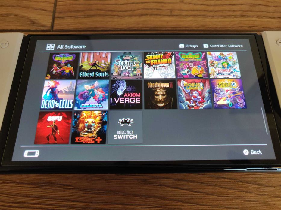 Nintendo Switch OLED karta 512GB zestaw z dodatkami