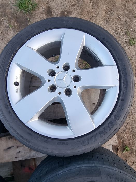 4xfelgi aluminiowe Mercedes 5x112 17"