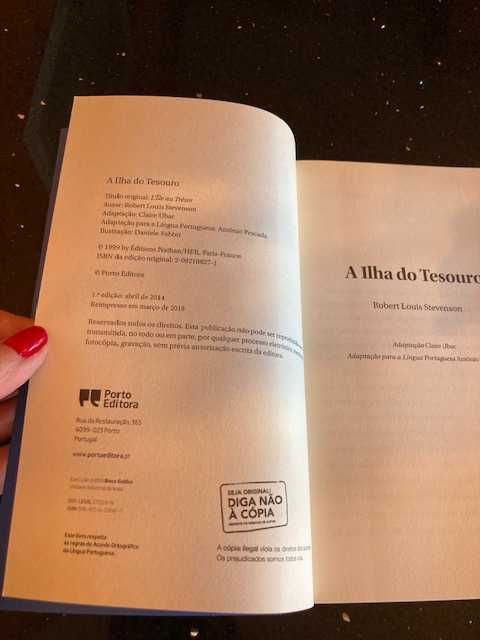 Livro "A Ilha do Tesouro" de  Robert Louis Stevenson
