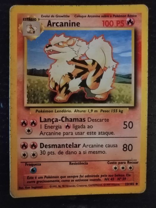 Arcanine primeira edição