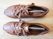Мужские новые кожаные туфли - мокасины KICKERS  42 р.