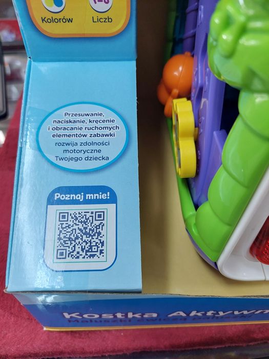 Vtech  Kostka Aktywności, nowa, 60677
