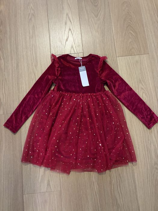 Sukienka świąteczna na sesje święta 134/140