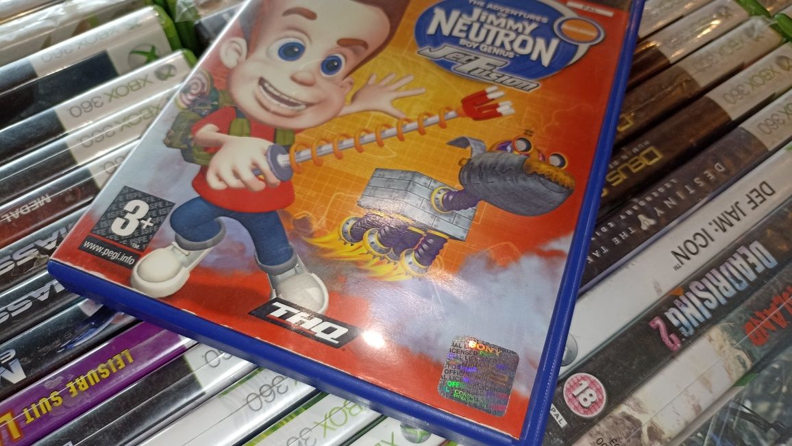 The Adventures Of Jimmy Neutron Boy Genius Jet Fusion PS2
