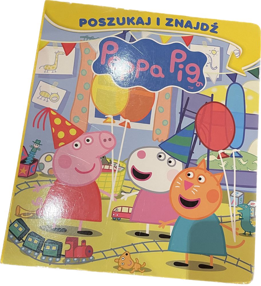 Książka Peppa Pig Poszukaj i znajdź -Twarda -