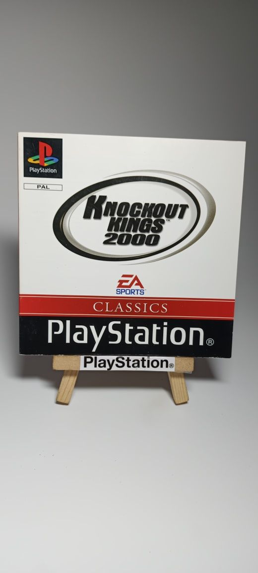 Knockout Kings 2000 książeczka instrukcja manual Ps1 Psx PlayStation1