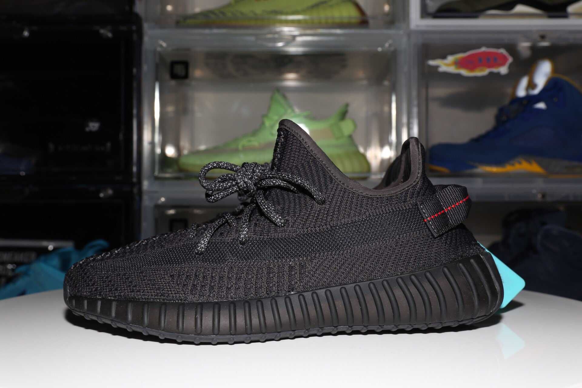 Czarny|Sportowe-Męskie adidasYeezy UnisexTrampki 42
