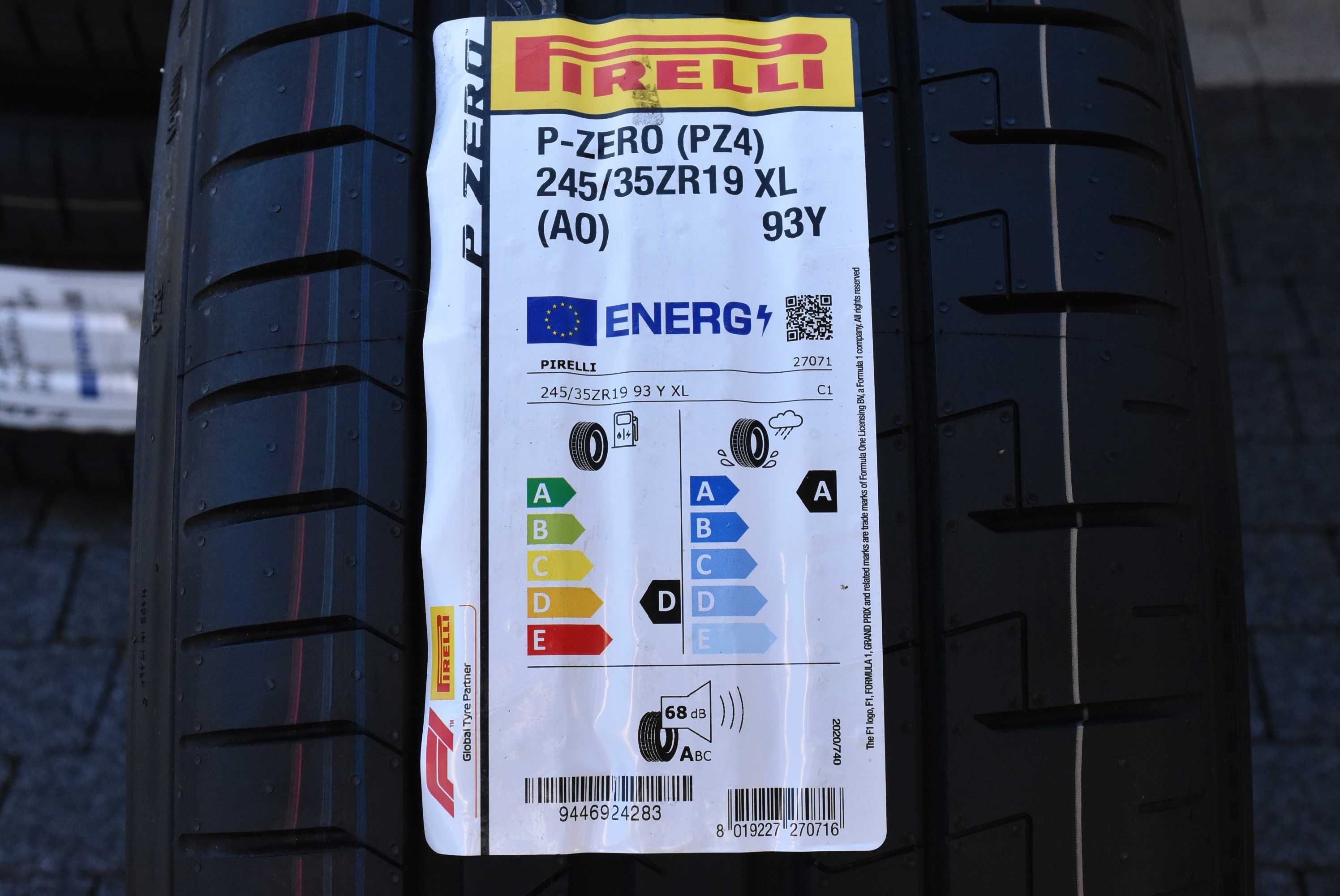 NOWE Koła OEM Audi A4 B9 8W 19" NOWE Pirelli AO 2025r oryginał A4 B8