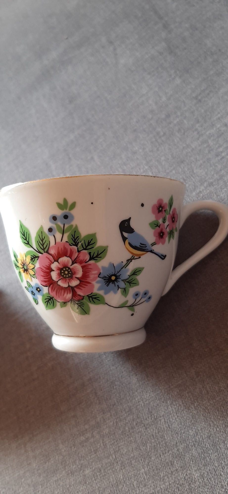 Chińskie filiżanki z porcelany.