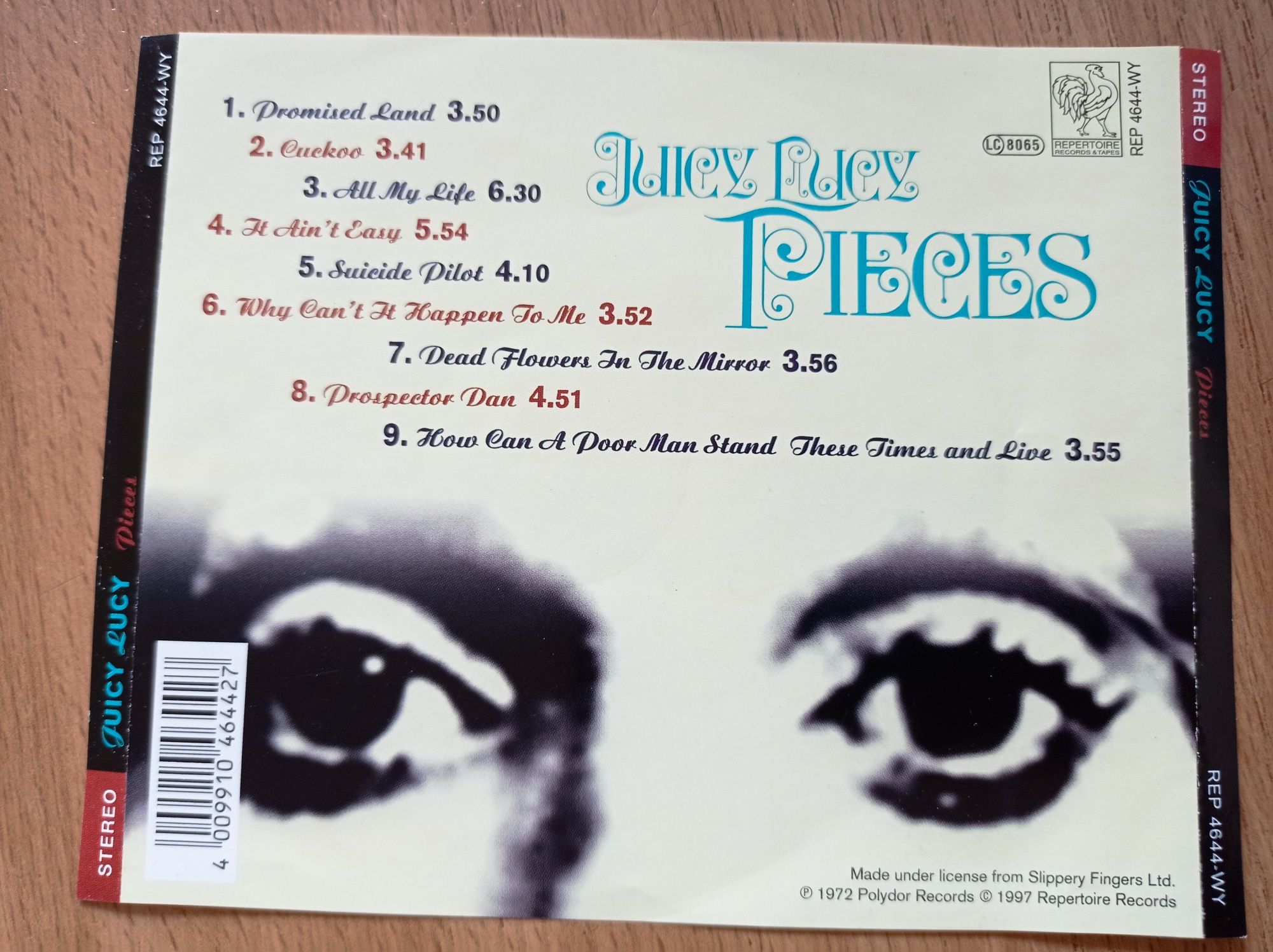 Juicy Lucy - Pieces