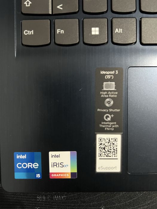 Portátil Lenovo Ideapad 3 15itl6