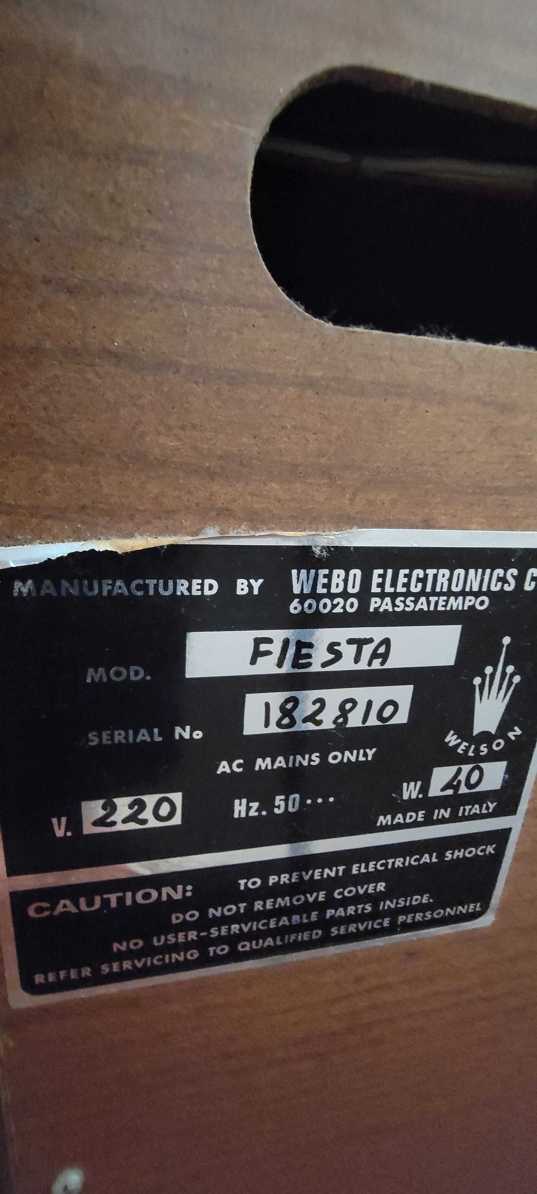 Piano/Órgão Fiesta
