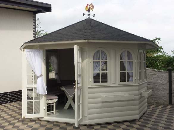 Duża ośmiokątna altana ogrodowa JAKOŚĆ PREMIUM!