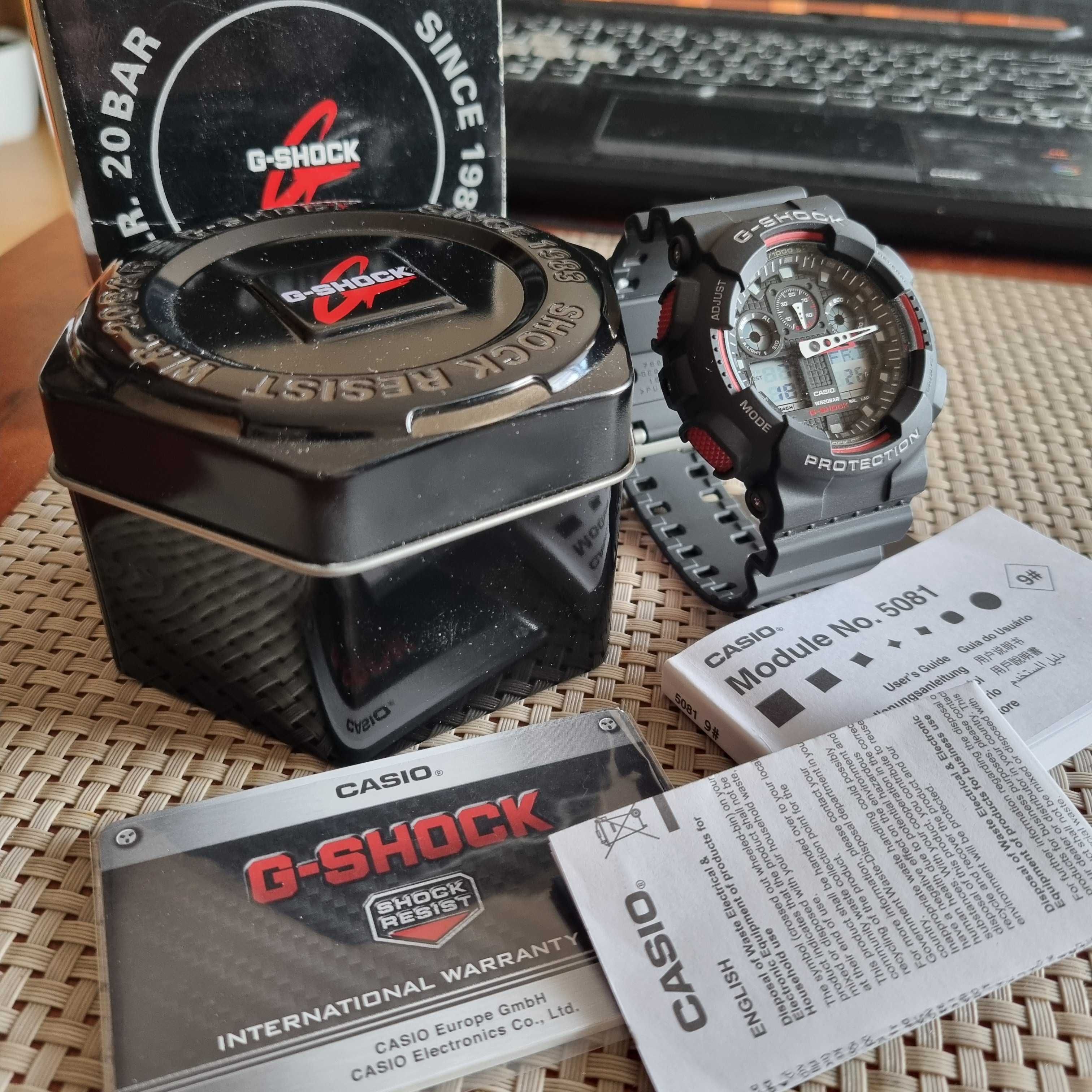 Casio GA-100-1A4ER NOWY!!!