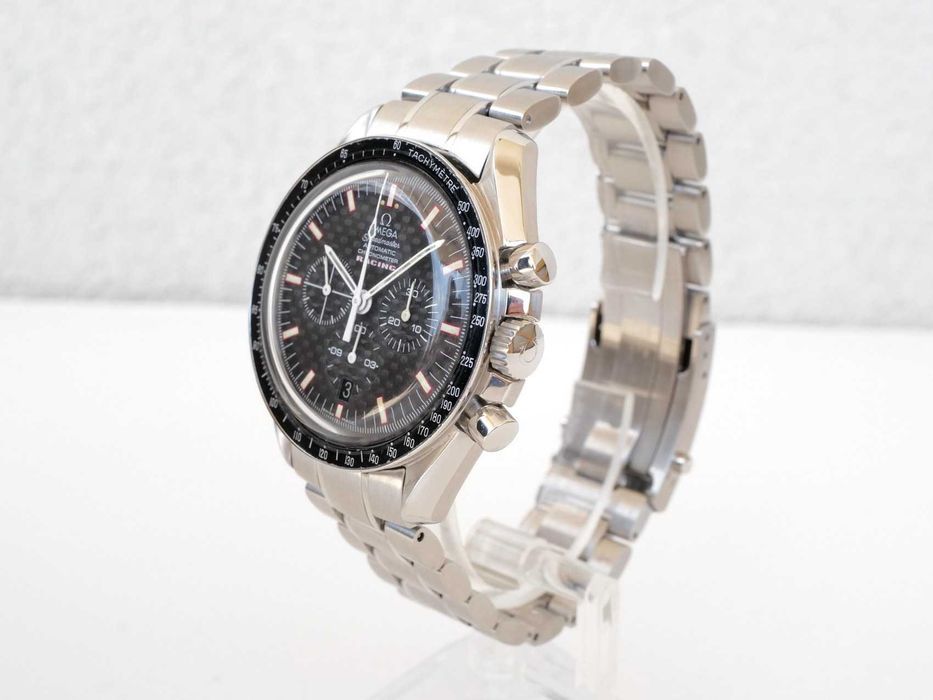 Omega Speedmaster Racing Chronograph Carbon Dial 42mm
