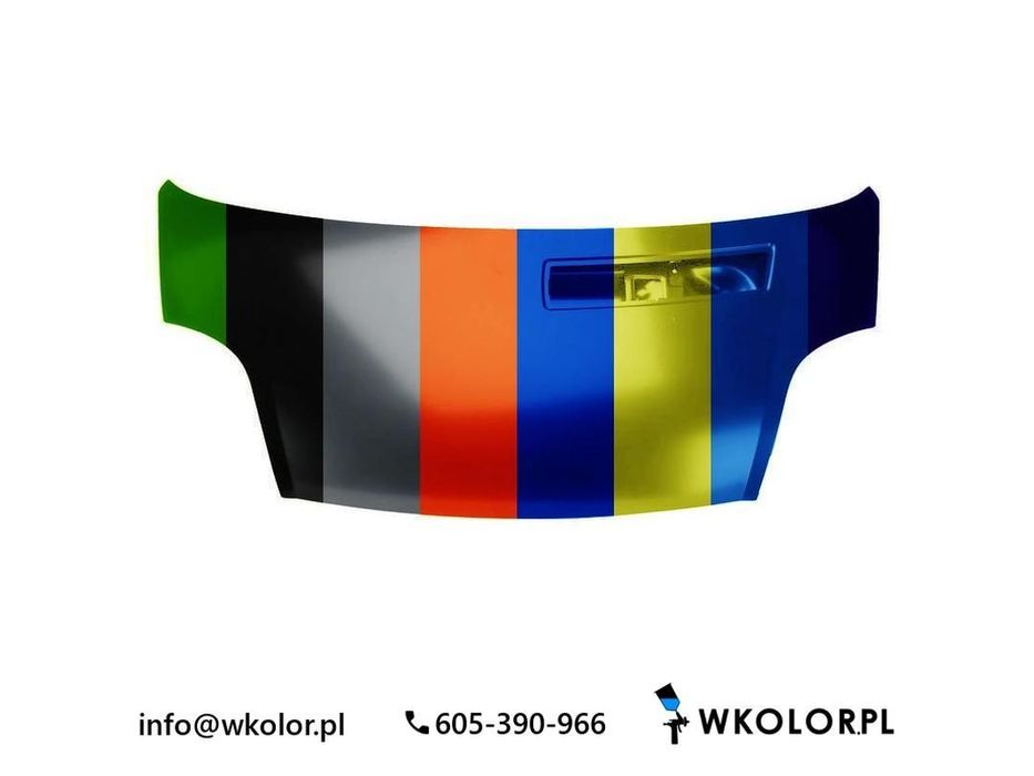 NOWA POKRYWA SILNIKA NISSAN PRIMASTAR 2006-2006 LAKIEROWANA W KOLOR