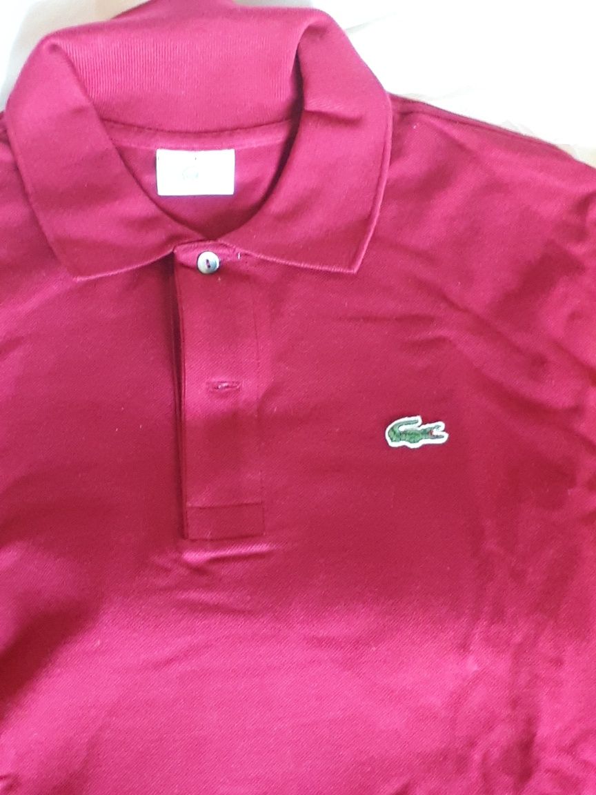 Polo Lacoste manga comprida original