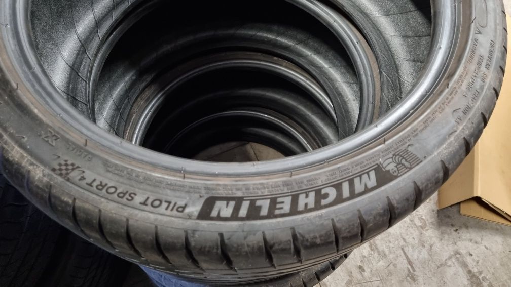 Opony letnie 225/40/18 Michelin pilot sport 4 z rantem nowe powystawow