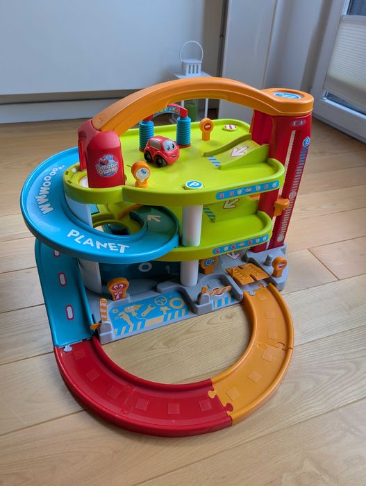 Smoby parking garaż