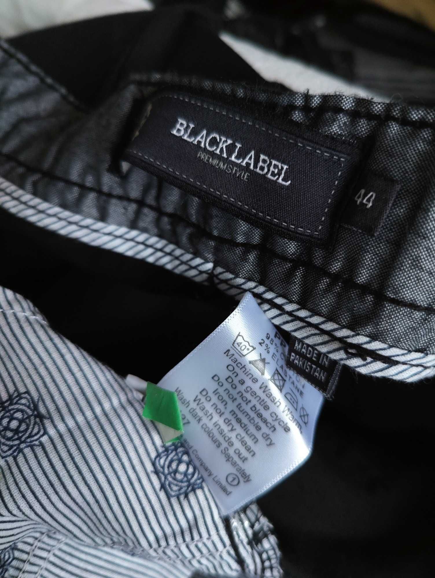 Джинсы Black Label premium jeans United Kingdom w44 stretch black.