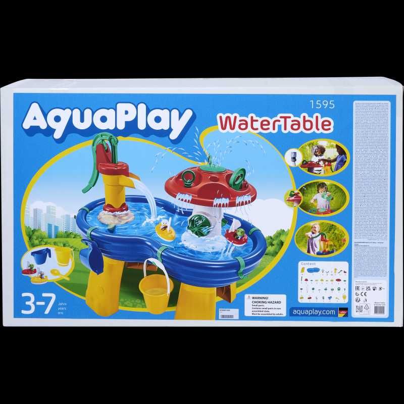 BIG AquaPlay Stolik Wodny Fontanna Wodospad + akc.