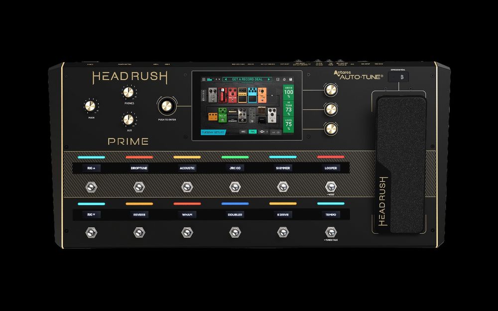 HeadRush Prime  Pedaleira Multi-FX