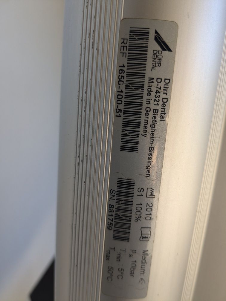Compressor dentária DURR Tornado 70 sem uso,com secador.