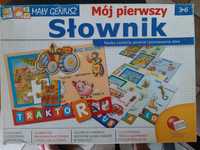 Gra edukacyjna Mój pierwszy słownik od 3 do 6 lat puzzle