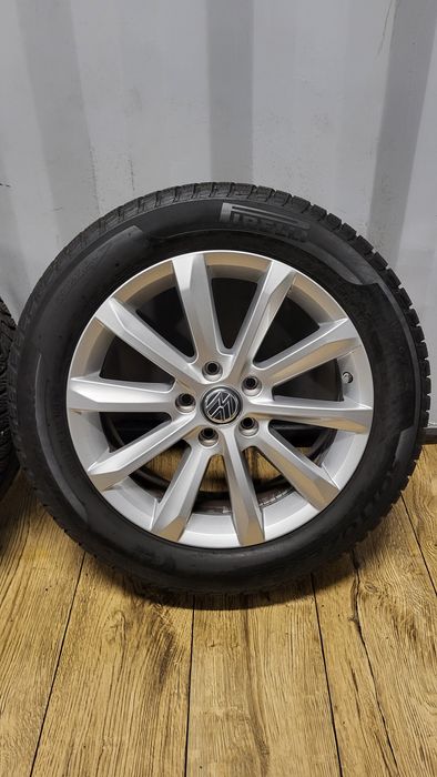 Alufelgi Vw 17" 5x112 z oponami 215/55 R17 Arteon Passat B8 B7