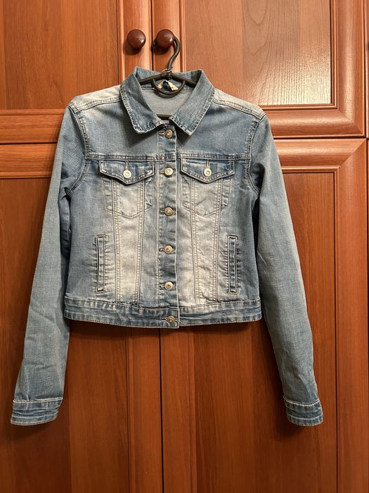 Джинсивий піджак жіночий