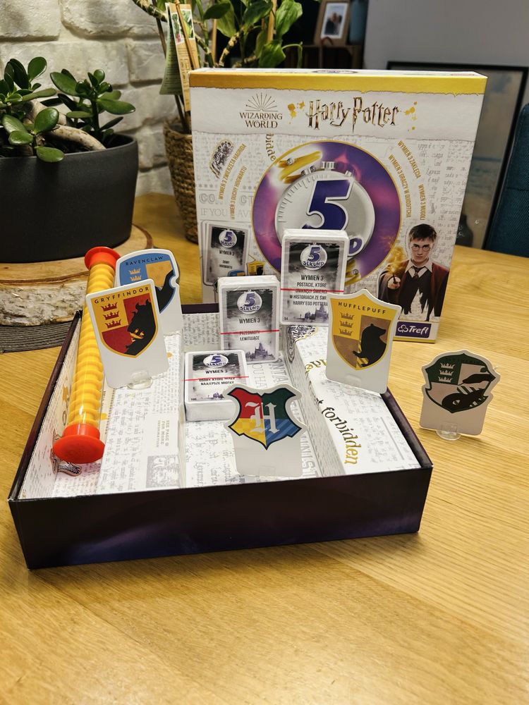 Gra  planszowa 5 sekund Harry Potter,  Trefl - nowa