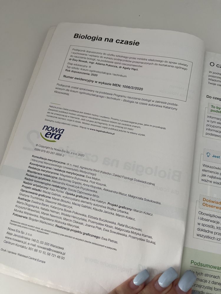 Podręcznik do Biologii klasa 2